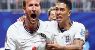 كأس العالم 2026: إنجلترا تهزم الكونغو الديمقراطية 2-1 بفضل هاري كين وتتأهل إلى دور الـ16.. فيديو